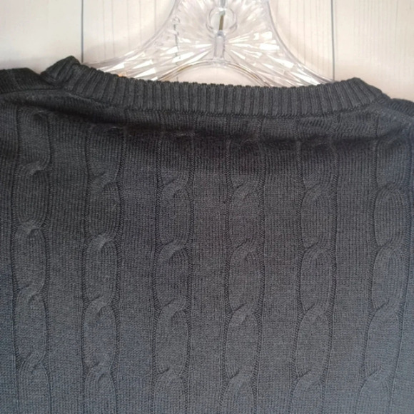 Merona lightweight black Pull-Over sweater - Picture 10 of 10